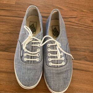 Women’s size 7.5 blue Vans